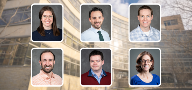 Collage of the six Educator Skills Development Series participants