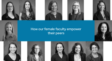 Headshots of all the women who participated in the featured WIMM video