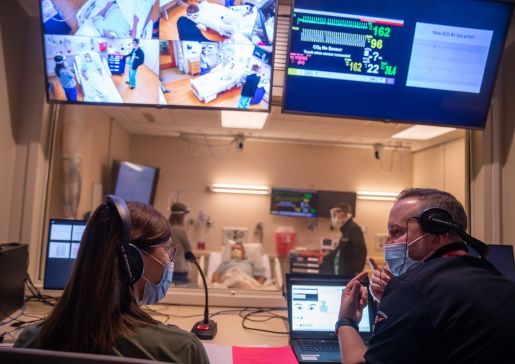 Interior photo of the UW Health Clinical Simulation Program