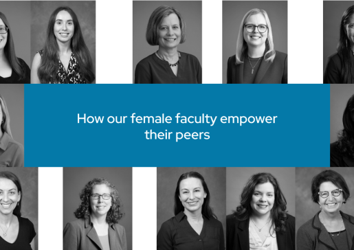 Headshots of all the women who participated in the featured WIMM video